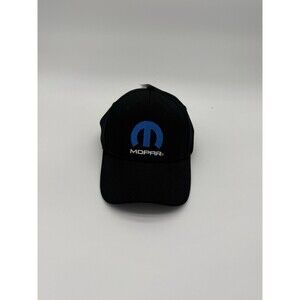 Mopar Baseball Cap Embroidered Logo Car Auto Racing Hat Black/Blue